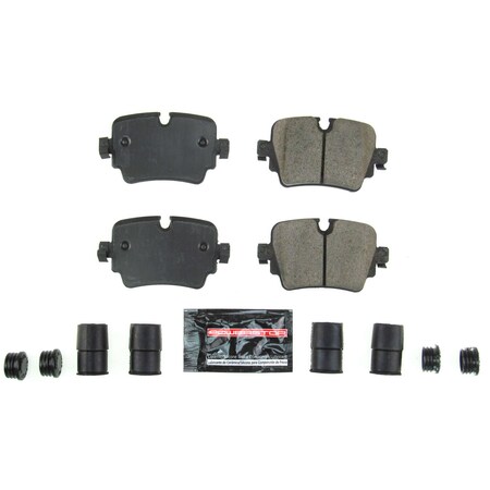 Powerstop BRAKE PADS FMSI Number D1752; Carbon Fiber Infused Ceramic; Set Of 4; With Hardware Z23-1752